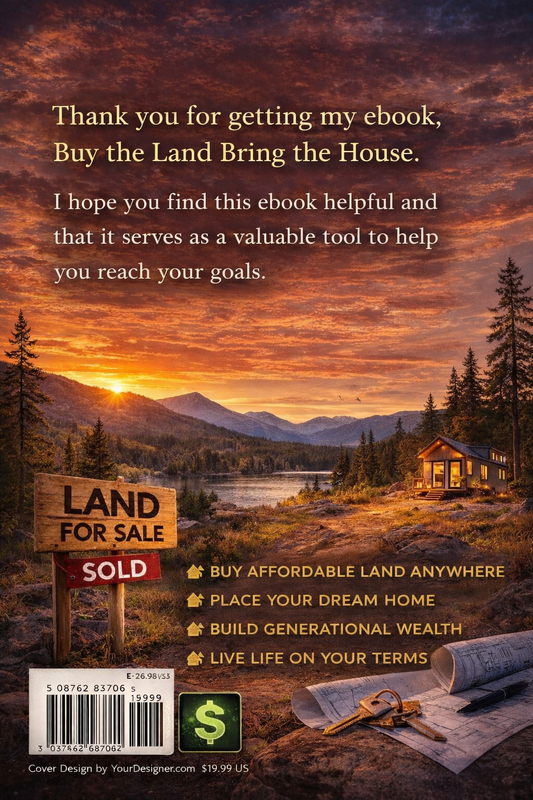 Buy the Land, Bring the House